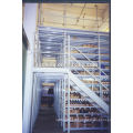 Jracking Uso en el interior Heavy Duty Mezzanine Storage Shevling Racking